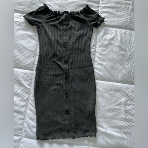 SHEIN Off-The-Shoulder Sweater Dress